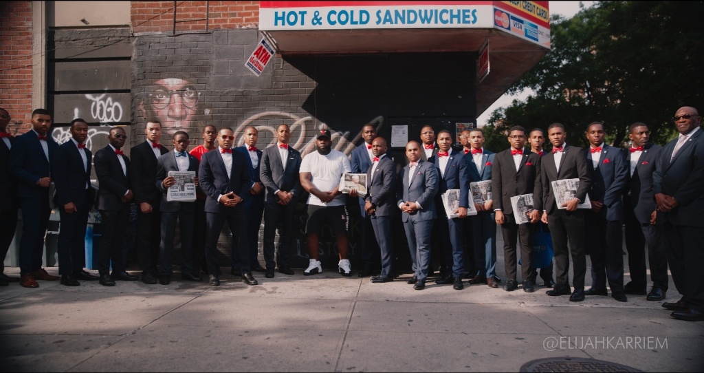 Fruit of Islam storefront gathering